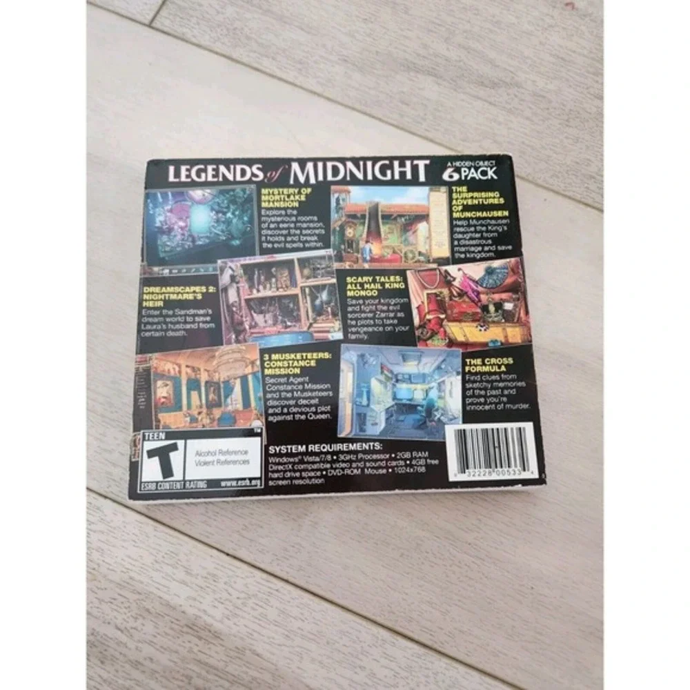 Legends of Midnight - PC‎ New Sealed